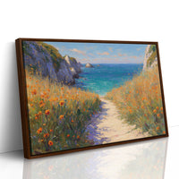 Poppies Dance Along Ocean Trails