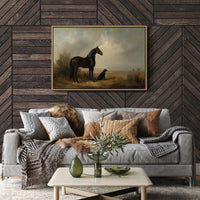 Noble Steed Shares Dawn With Friend