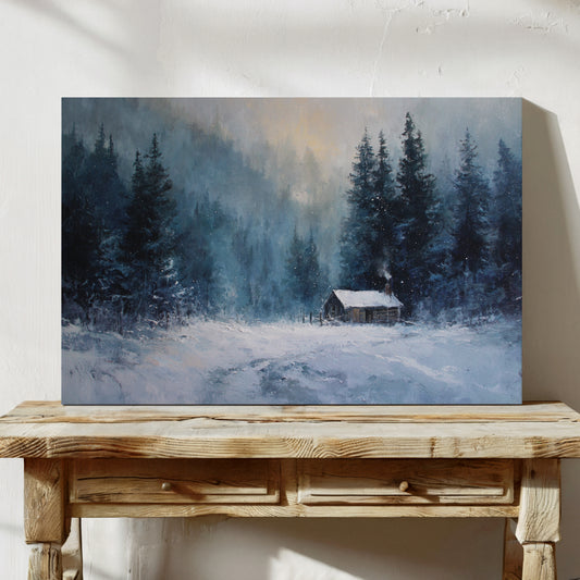 Solitude Sleeps In Winter's Light
