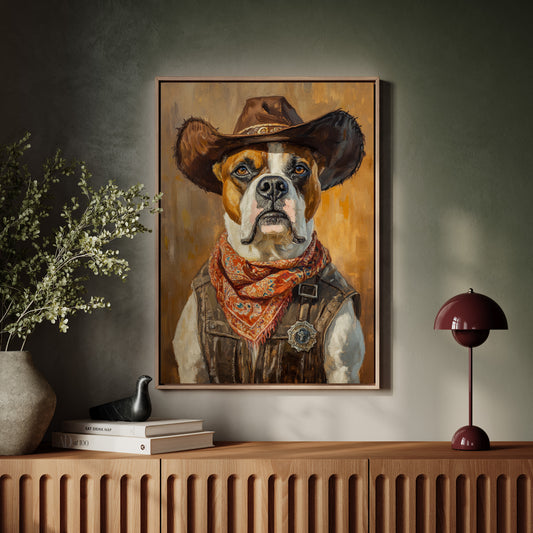 Boxer Sheriff of the Silent Plains