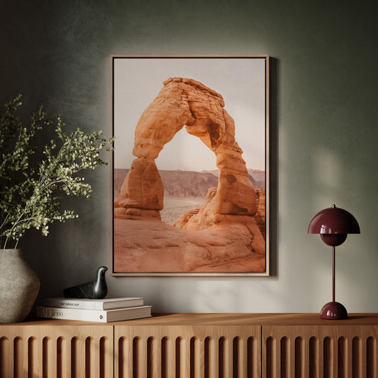 Delicate Arch in Desert Silence