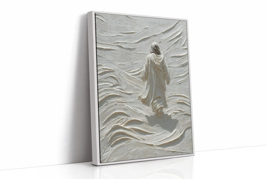 Solitary Path Through Textured Waves