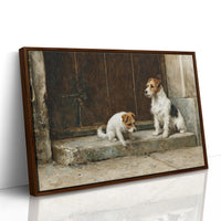 Terriers Guard Their Ancient Step