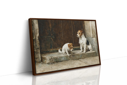 Terriers Guard Their Ancient Step