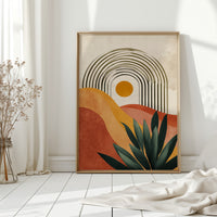 Hues of a Sunlit Horizon