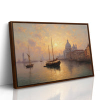 Venetian Sails Chase Golden Light