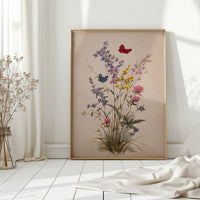 A Garden's Colorful Ballet