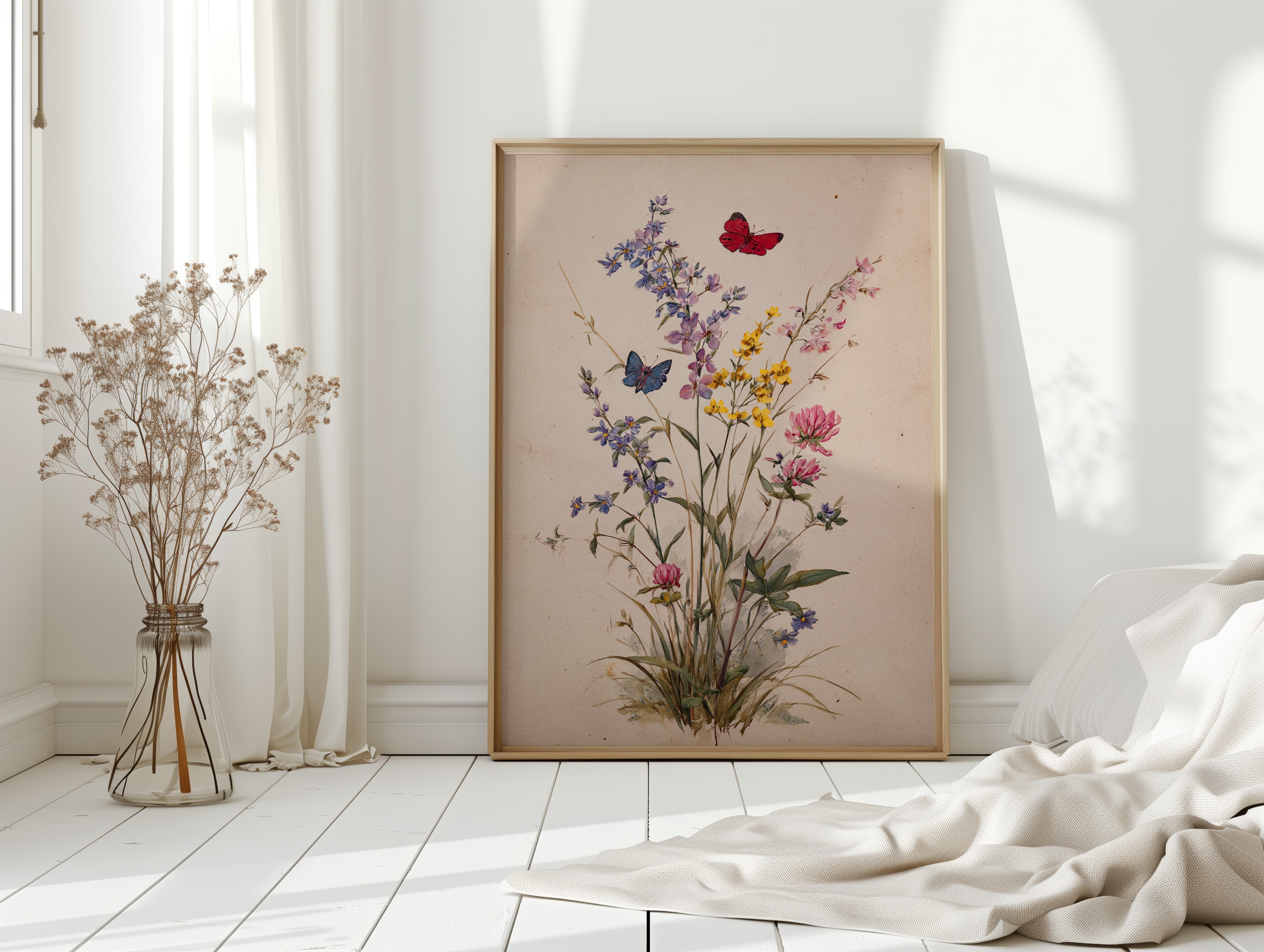 A Garden's Colorful Ballet