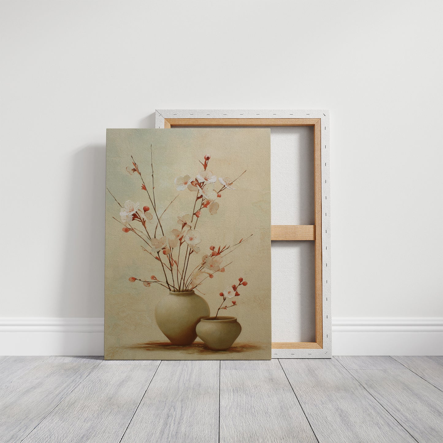 Cherry Blossoms Find Earthen Home