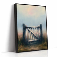 The Old Farm Gate at Dawn