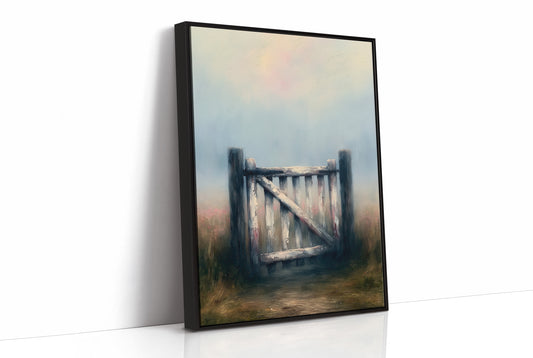 The Old Farm Gate at Dawn