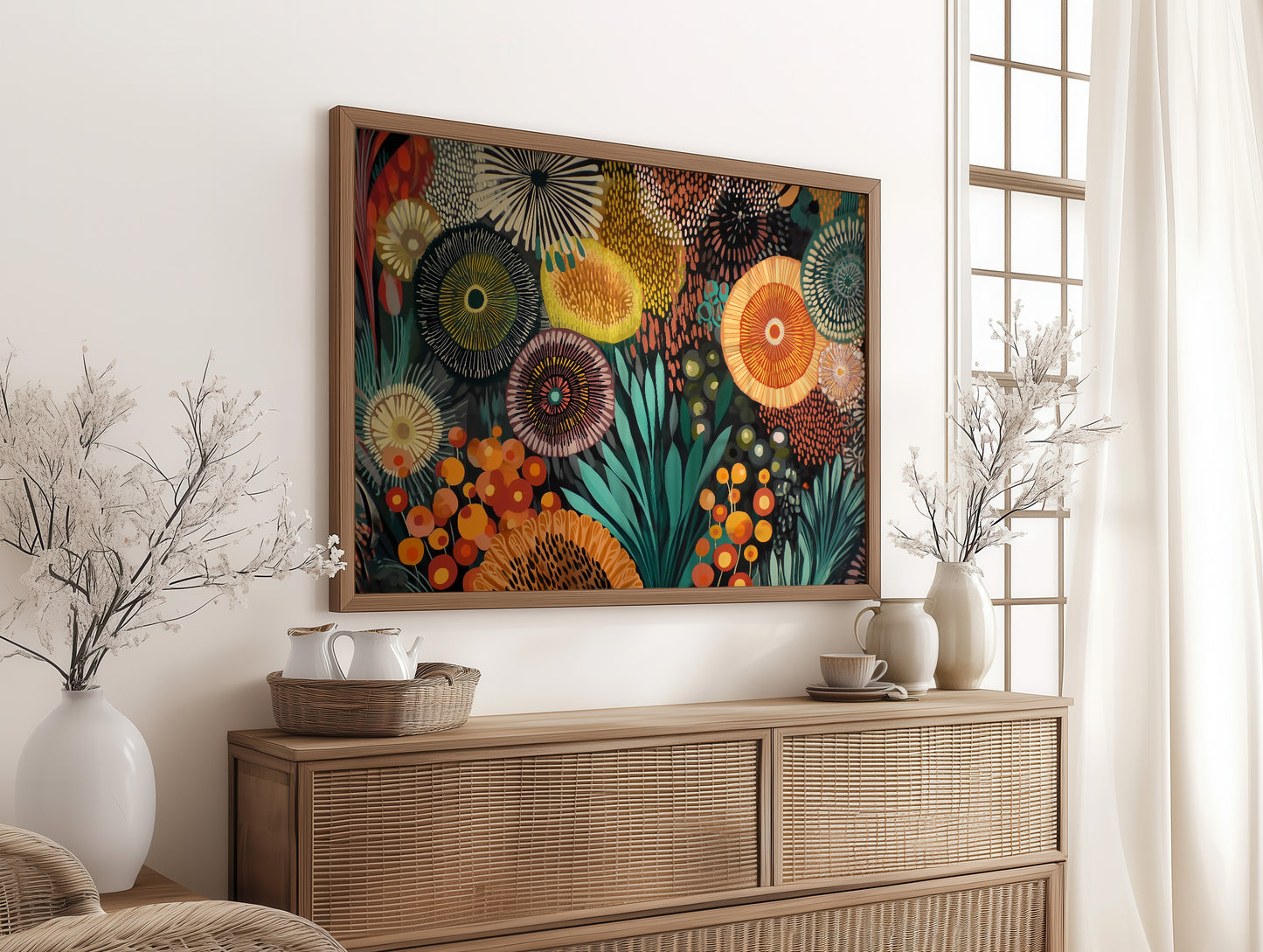 Wildflowers Cast Their Evening Spell