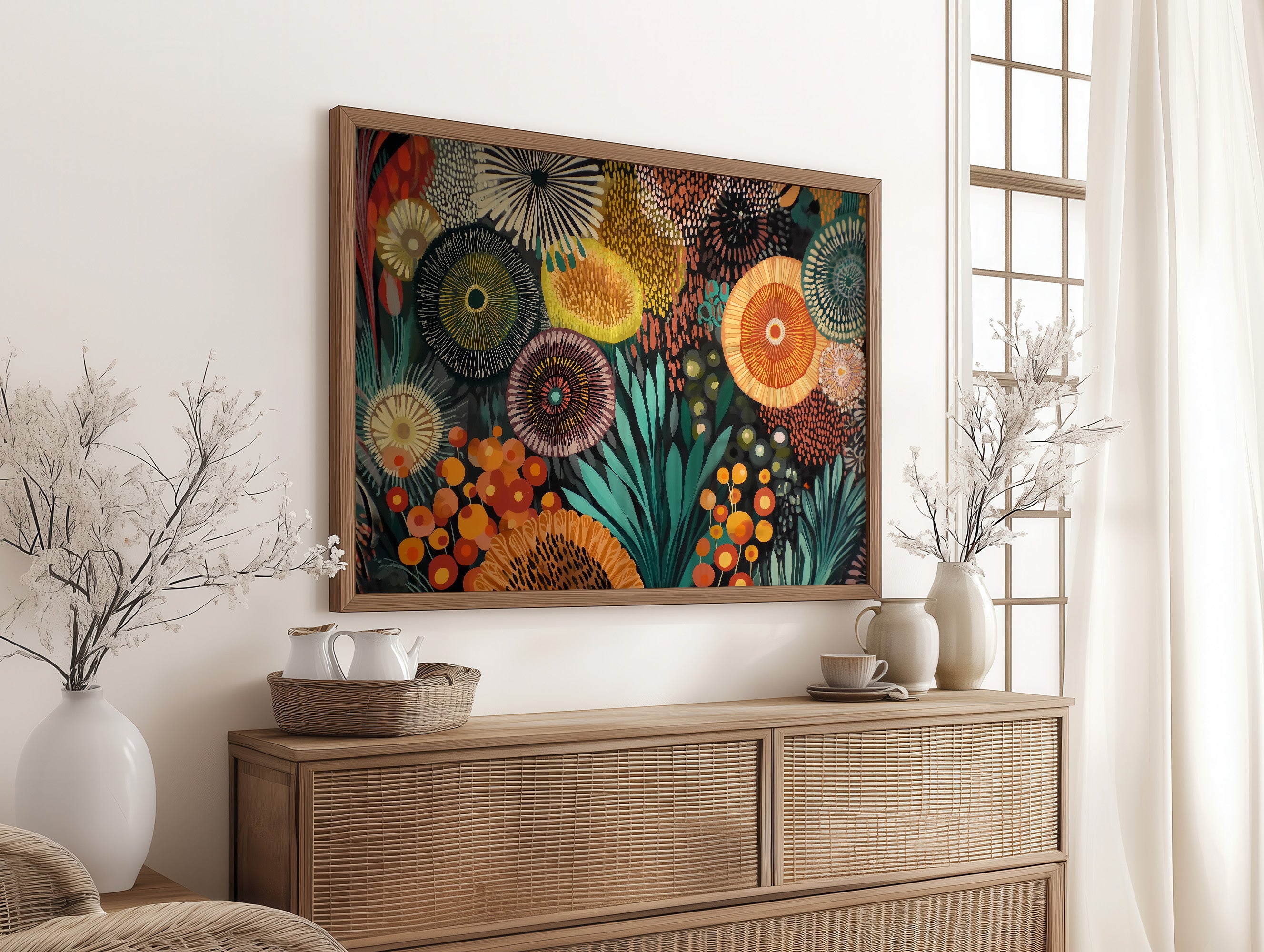 Wildflowers Cast Their Evening Spell