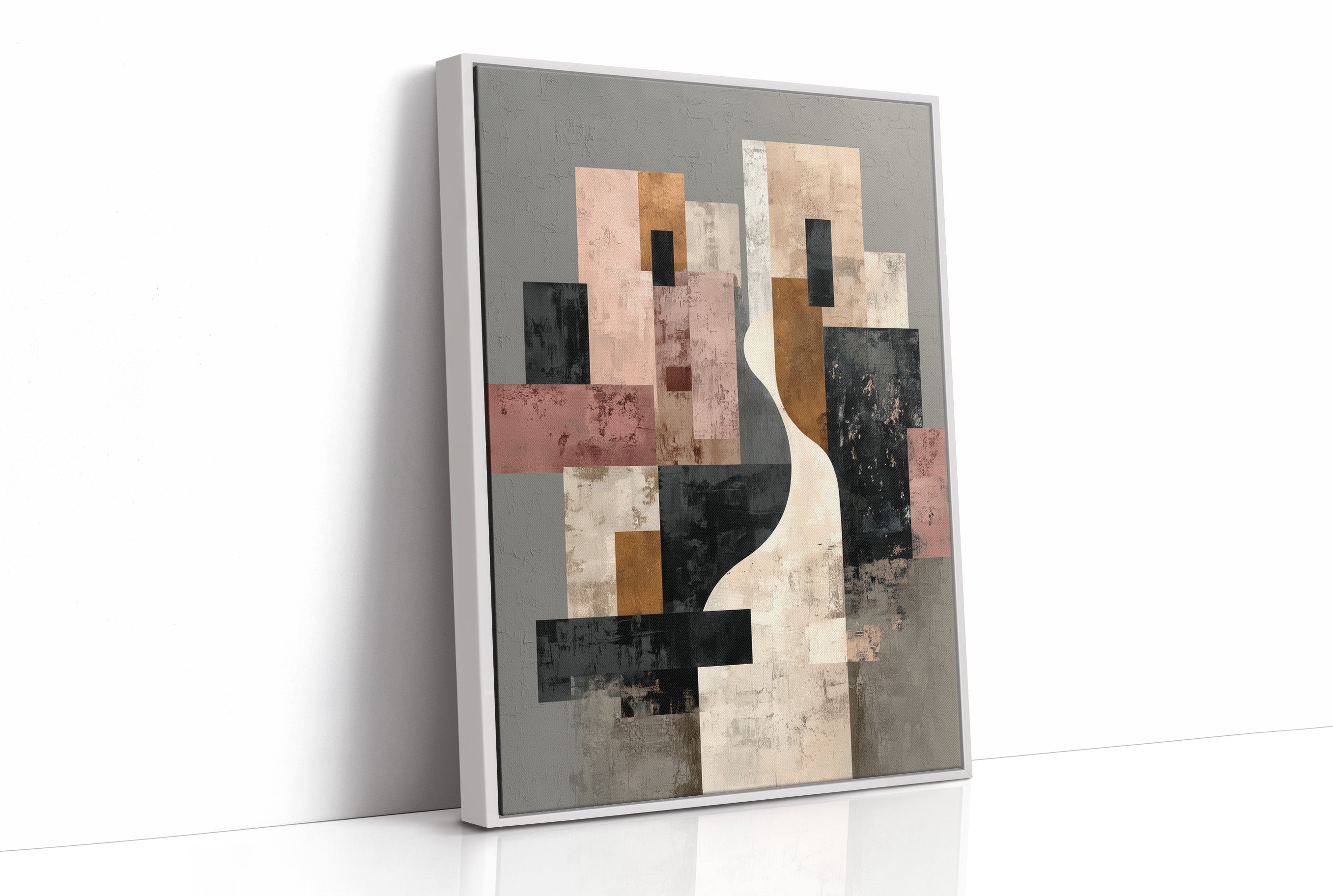 Modernist Forms Dance In Sunlight