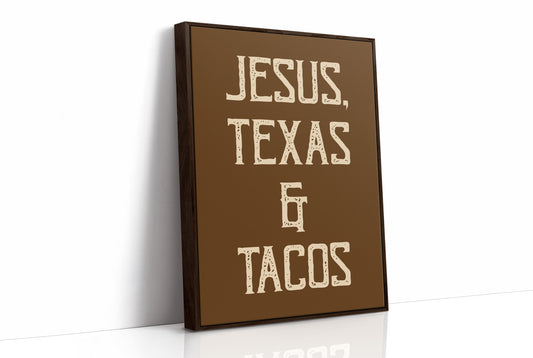 Faith Speaks In Rustic Letters