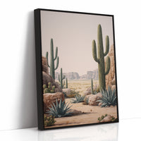 Desert Sentinels Guard Ancient Valley
