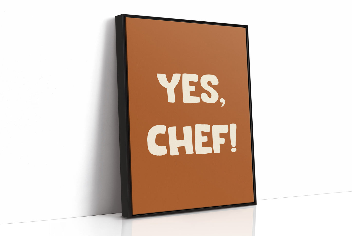 Yes, Chef! (Rust Orange)