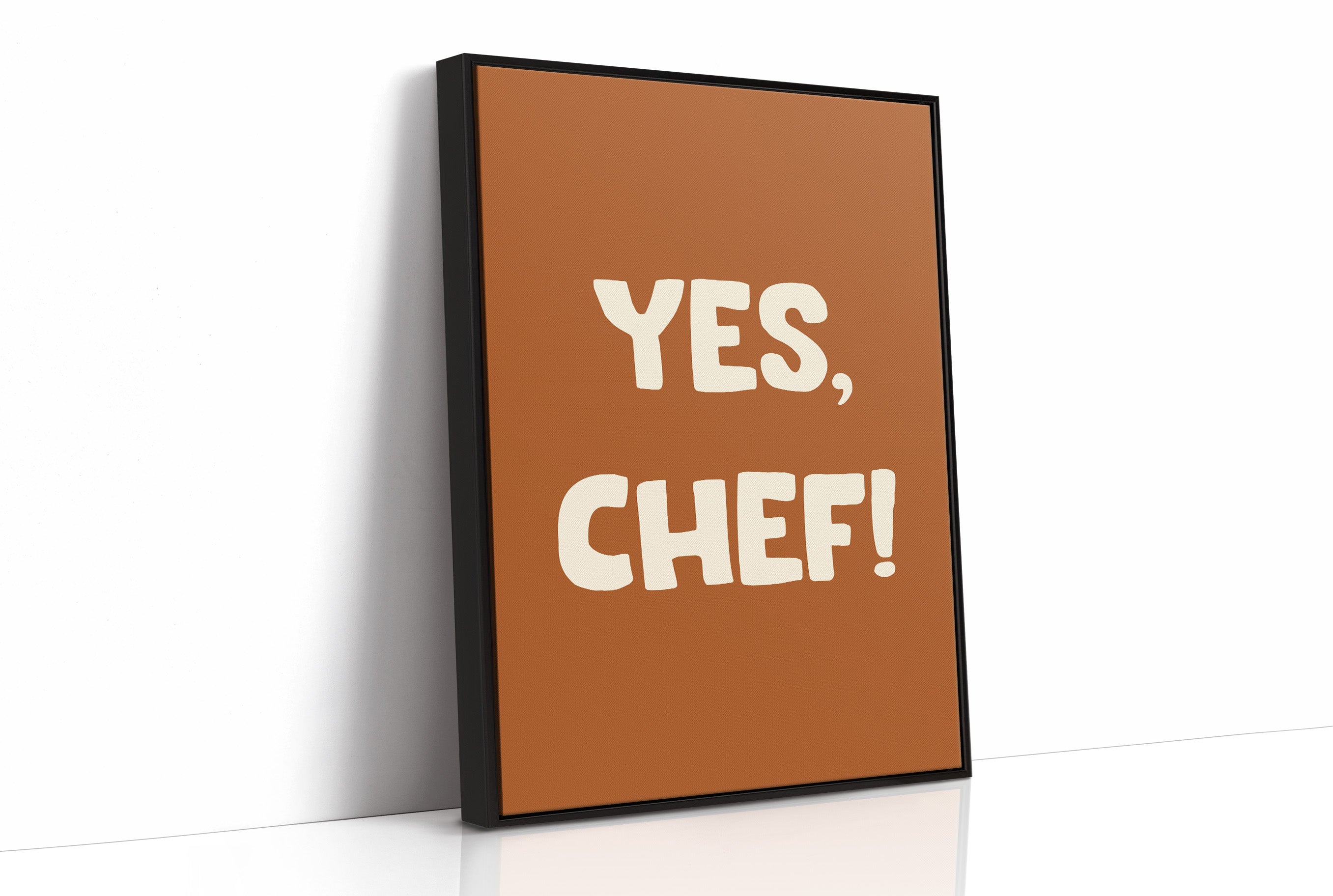 Yes, Chef! (Rust Orange)