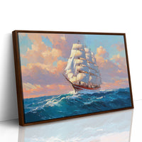Sunset Sails Chase Ocean Dreams