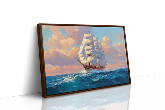 Sunset Sails Chase Ocean Dreams
