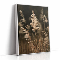 Plume With A View, print in a white frame