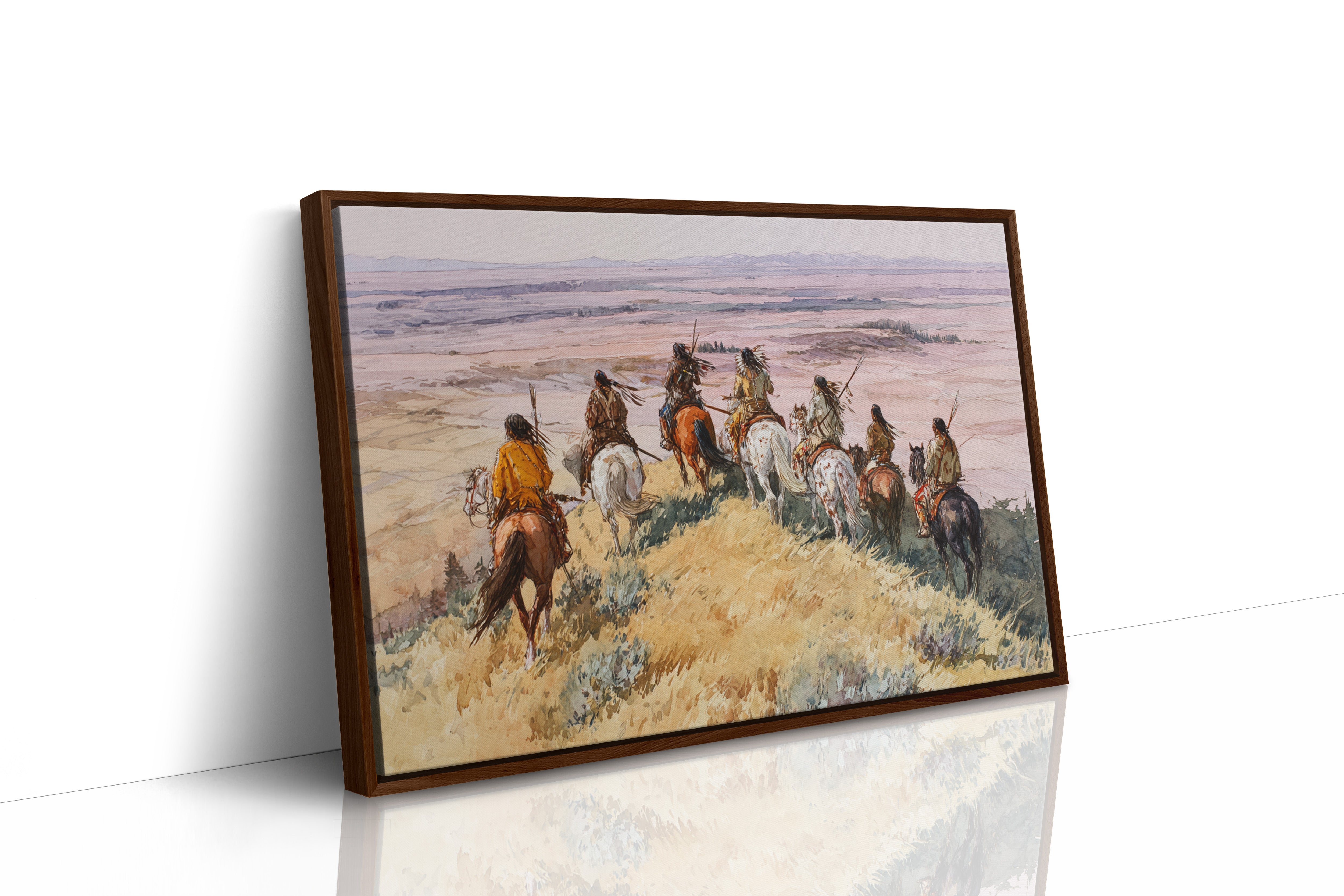 Riders Follow Ancient Prairie Winds