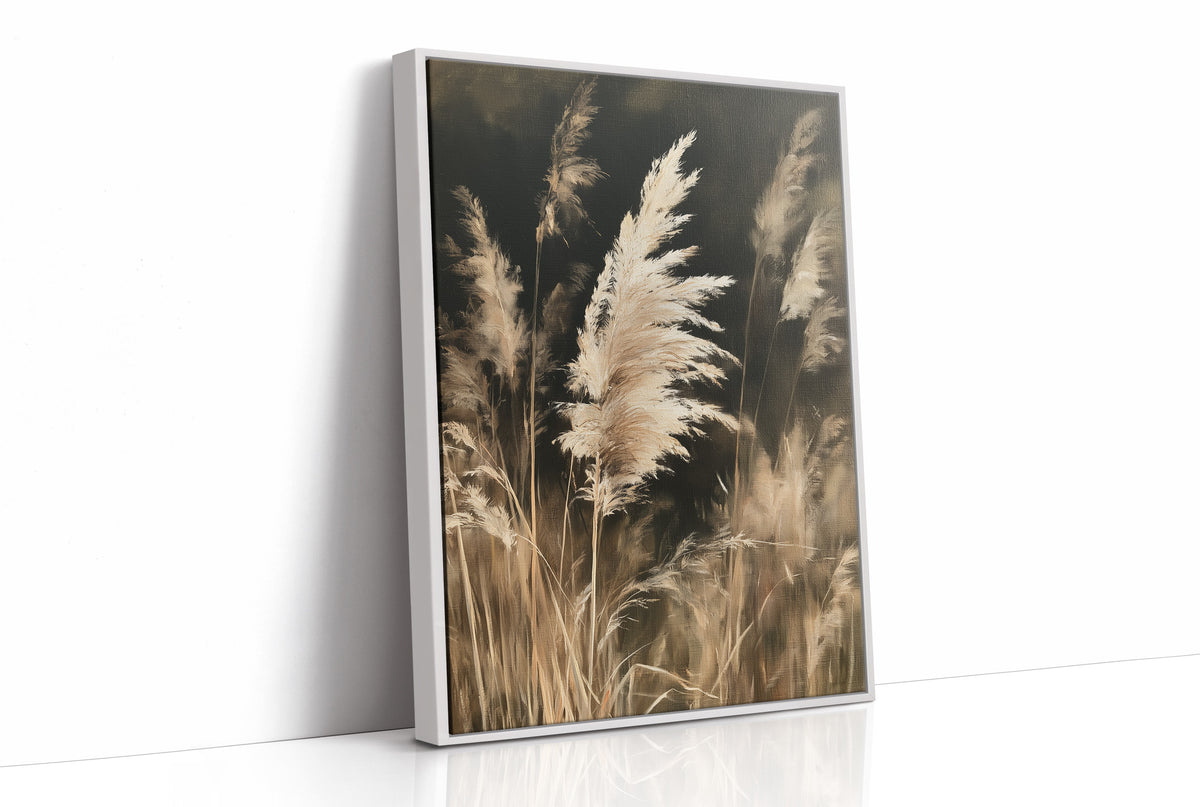 Gone With The Wind, Fluff Included, print in a white frame