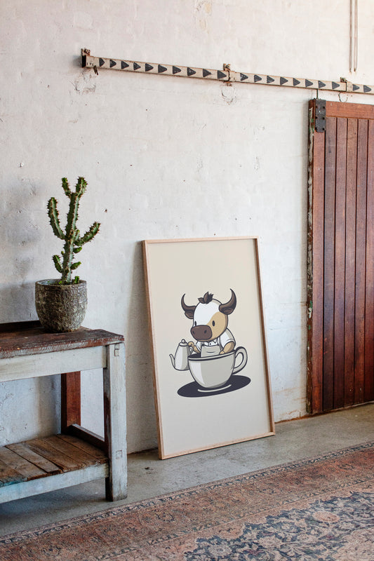 Teacup Barista Makes Morning Magic