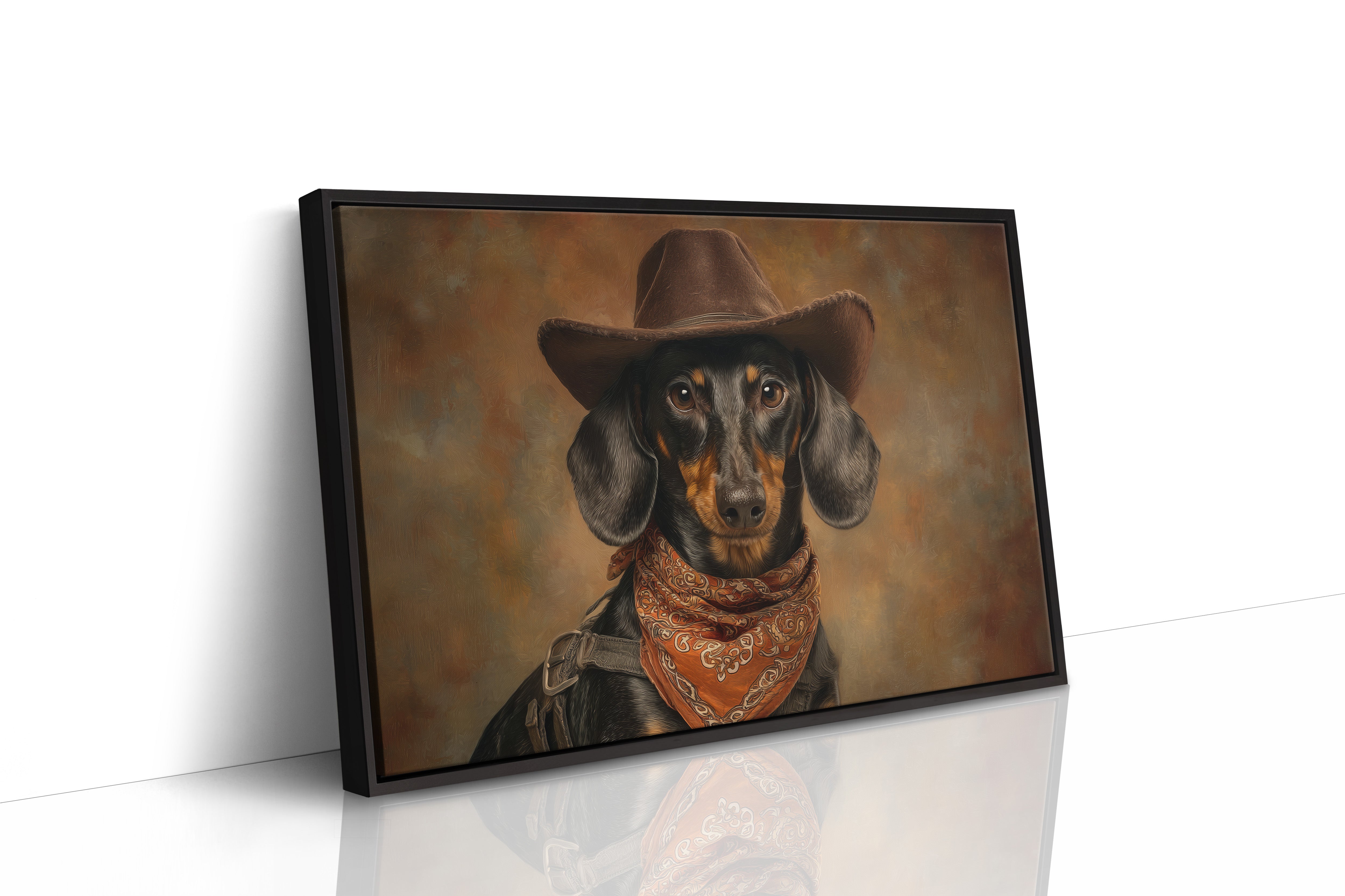 Dachshund Desperado Claims The West