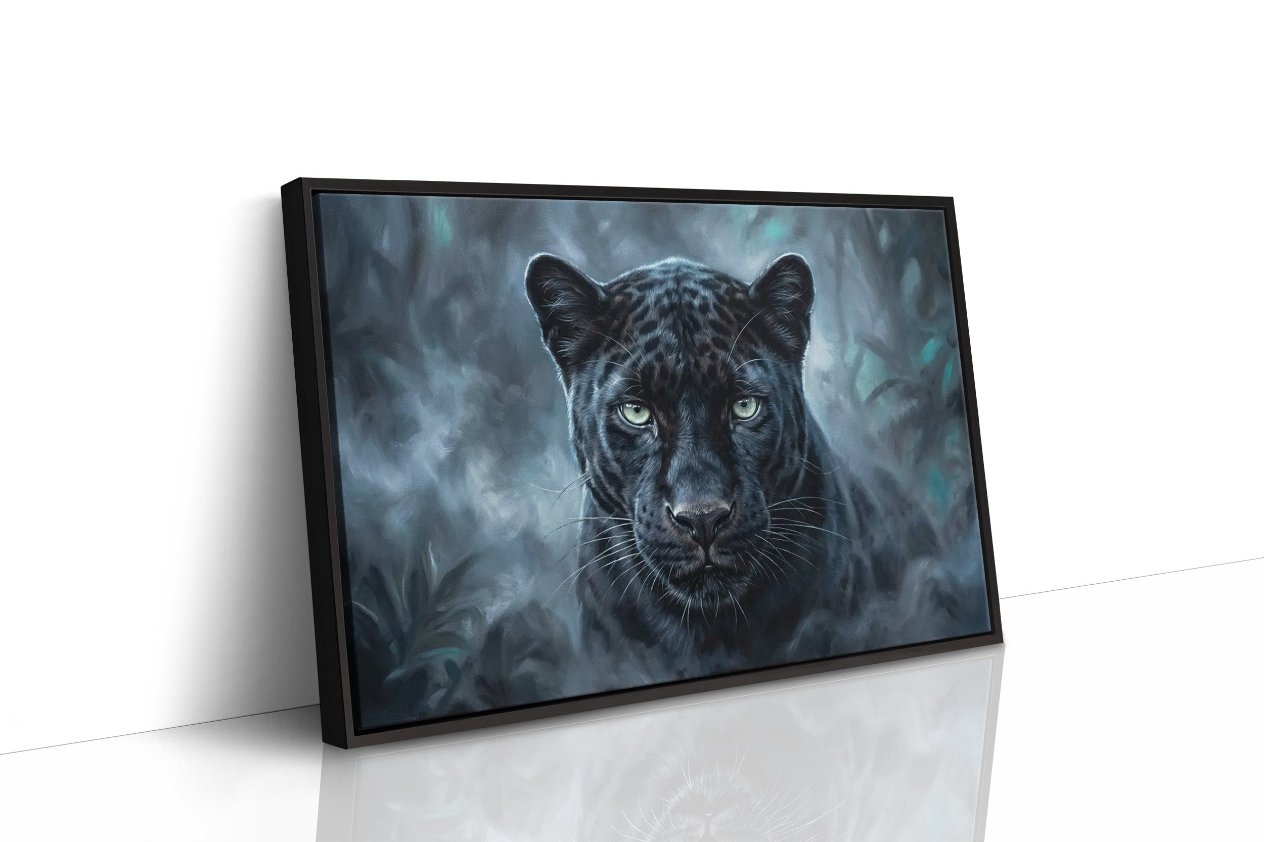 Panther Eyes in the Dark