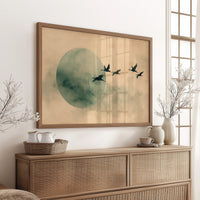 Birds Follow The Jade Moon
