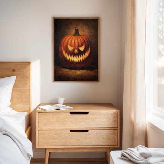 Flickering Grin of Autumn's Haunt