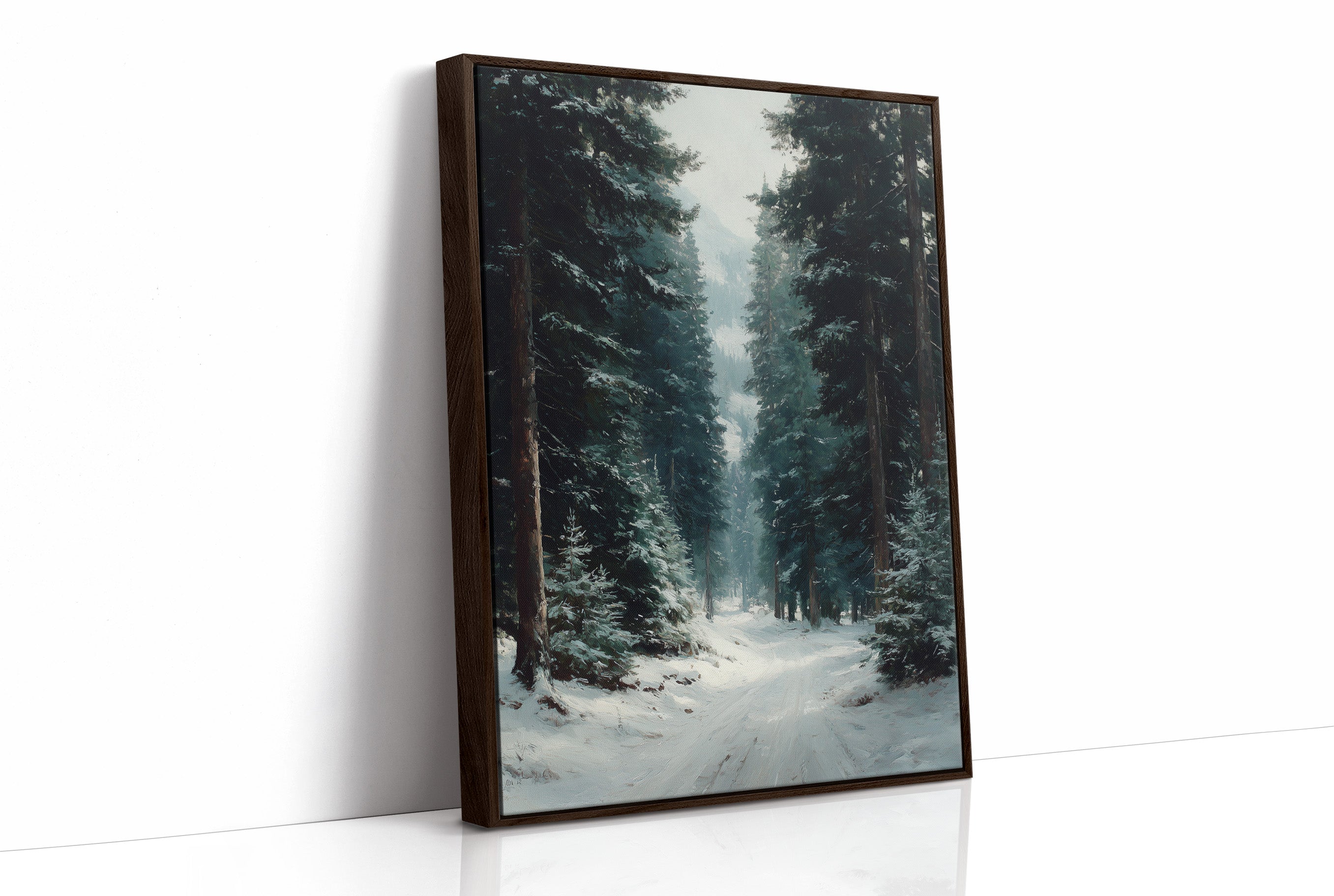 The Quiet Snowbound Road