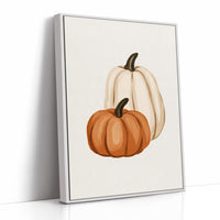 Short Stack, Long Shadow, print in a white frame