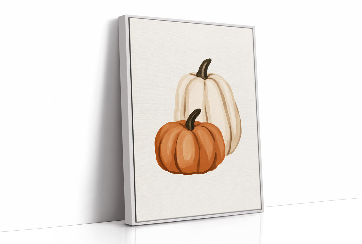 Short Stack, Long Shadow, print in a white frame