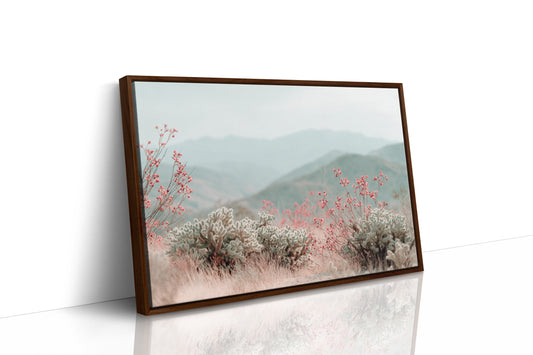 Desert Blossoms Paint Mountain Dreams