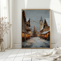 Twinkling Lights and Frosted Streets