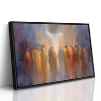 Light Ascends Through Gathered Souls