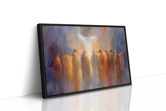 Light Ascends Through Gathered Souls