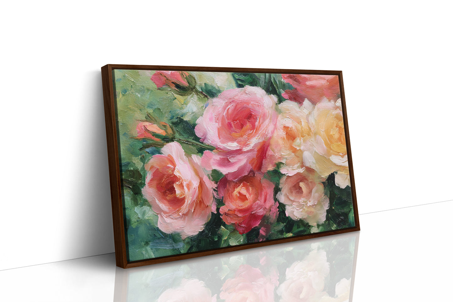 Summer Roses Paint Their Stories