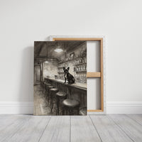Beneath The Bar's Gentle Glow