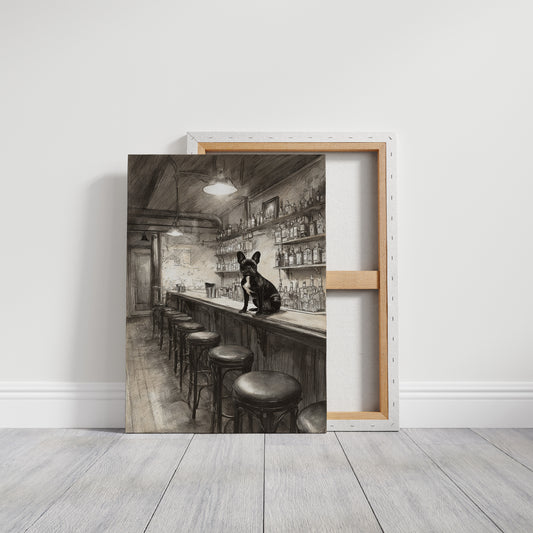 Beneath The Bar's Gentle Glow