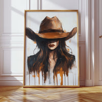 Desert Ember – Western Woman Art