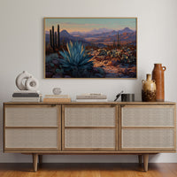 Blue Agave Greets Mountain Dawn