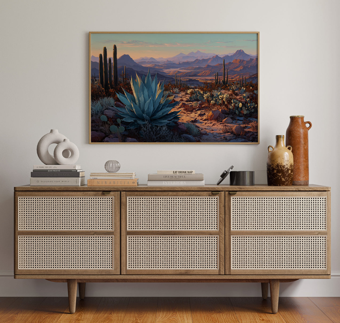 Blue Agave Greets Mountain Dawn