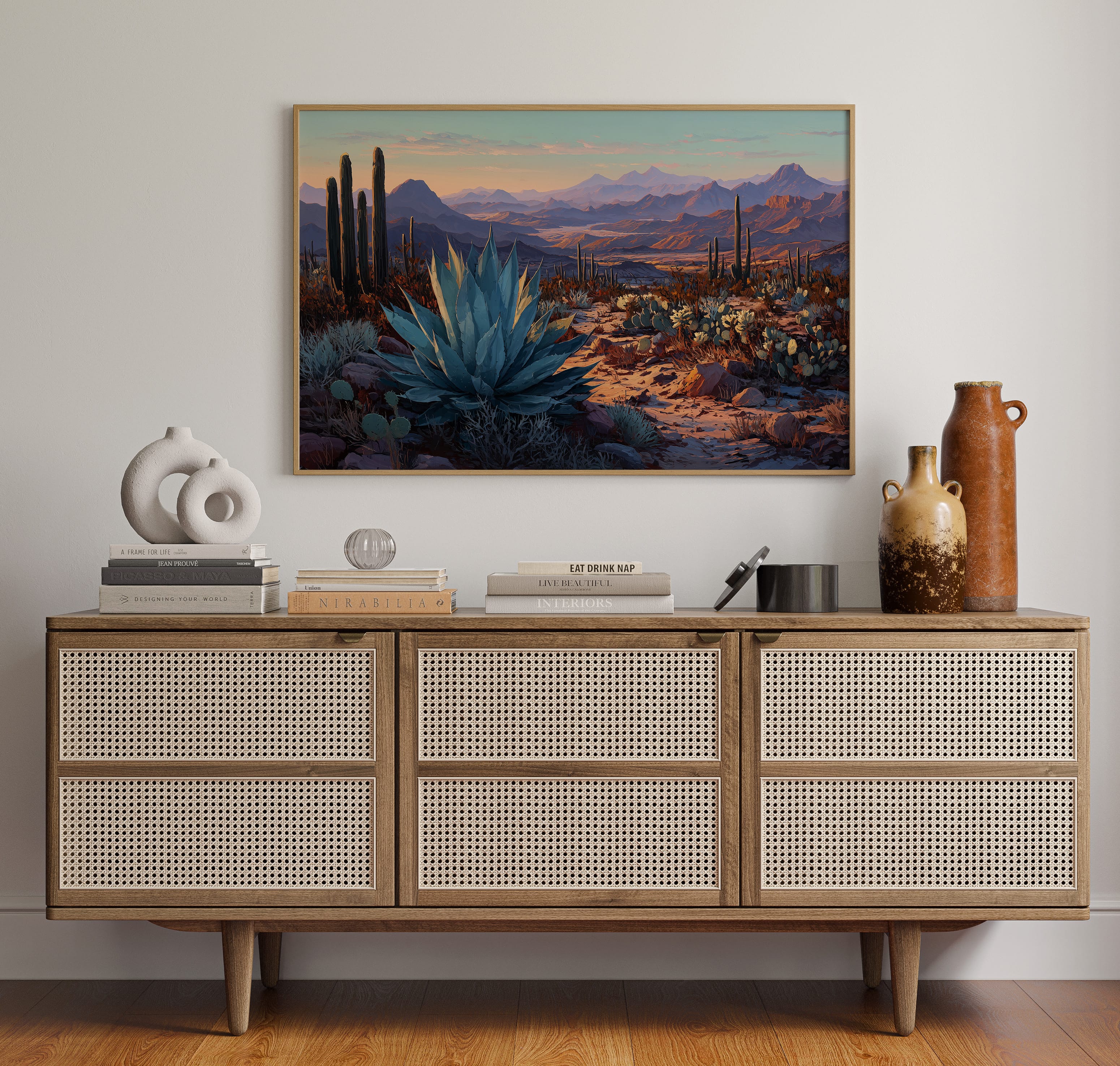 Blue Agave Greets Mountain Dawn