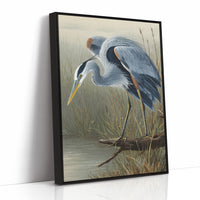 Marsh Sentinel Awaits Dawn