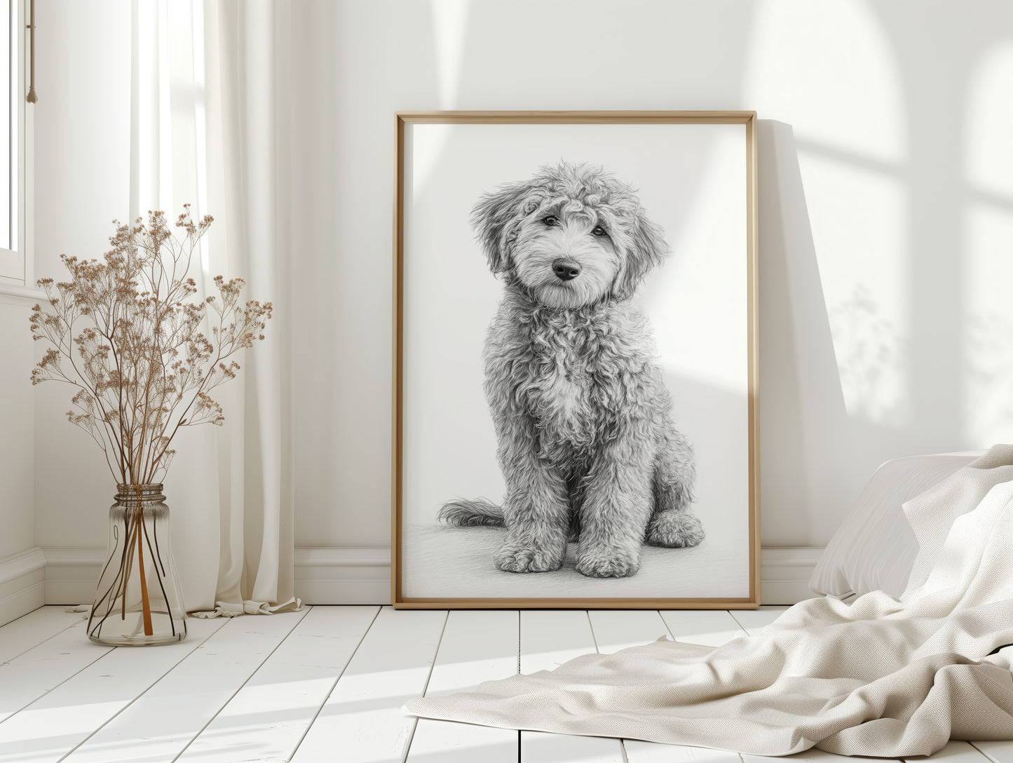 Curly Coat and Kind Eyes