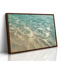 Crystal Tides Kiss Golden Shore