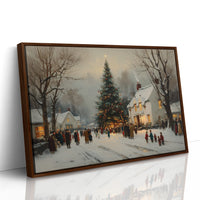 Village Square Glows With Winter Magic